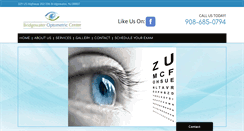 Desktop Screenshot of bridgewateroptometric.com